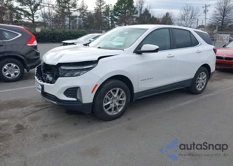2024 Chevrolet Equinox Lt z USA, uszkodzony, nr VIN 3GNAXUEG4RL359744
